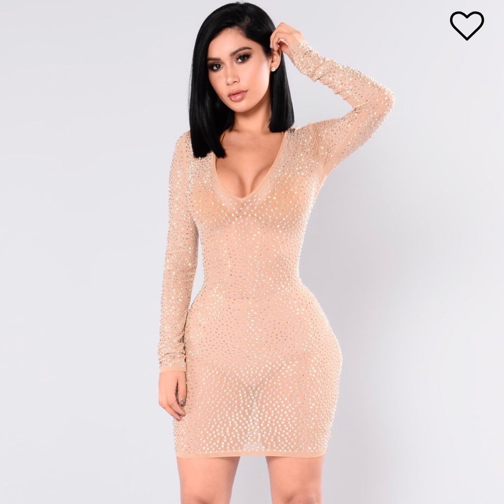 Isabela Rhinestone Dress